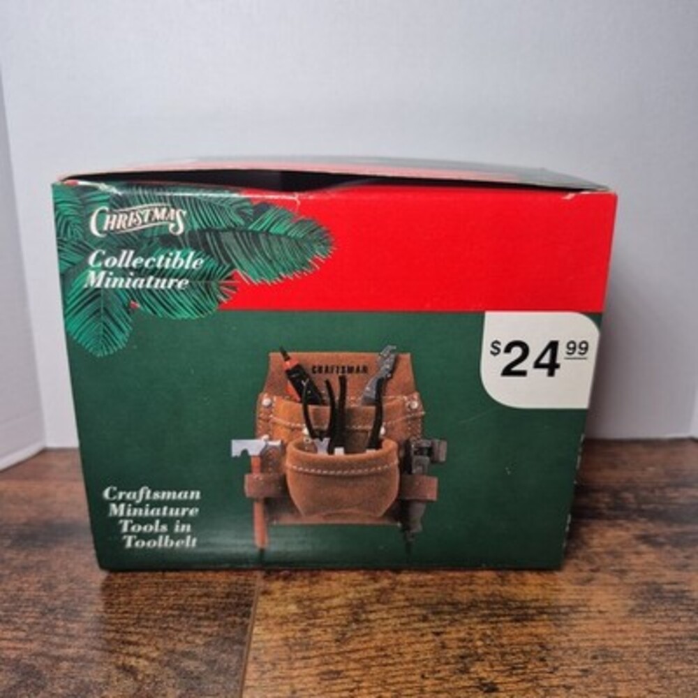 Craftsman 2000 Miniature "Tools In Toolbelt Christmas Ornament Sears Vintage